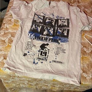 Linkin Park Graphic Kids T-Shirt - White